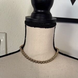 Monet Gold tone necklace
